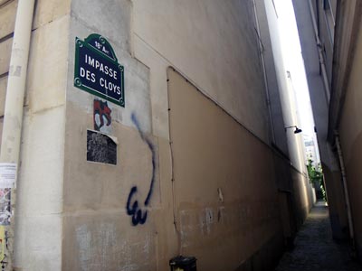 Impasse des Cloys